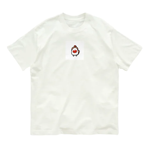 ハートを持つ寿司のキャラクター Organic Cotton T-Shirt