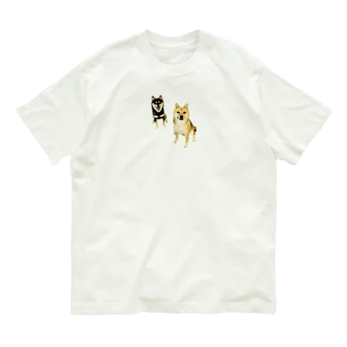 お茶々とおはぎ Organic Cotton T-Shirt