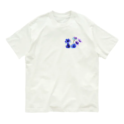 フラワーイラスト 朝顔 Organic Cotton T-Shirt