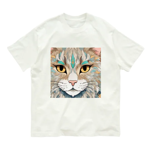 猫の魅力 オーガニックコットンTシャツ