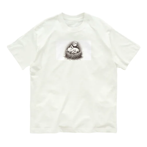 子豚のぷっぷ Organic Cotton T-Shirt