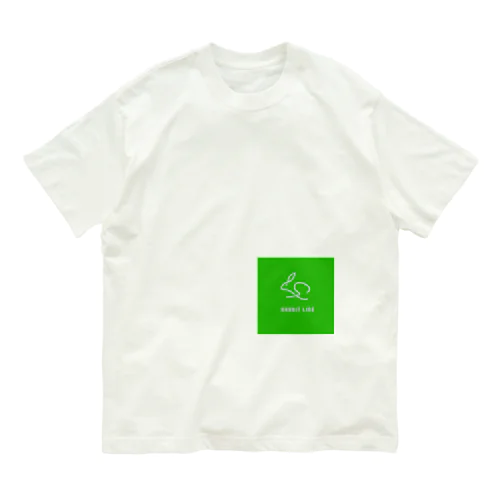 RABBIT LINE4 オーガニックコットンTシャツ