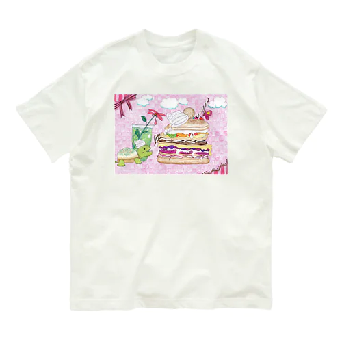 かめろんぱんけーき Organic Cotton T-Shirt