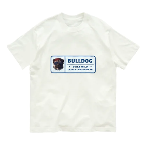 ブルドック証明書 Organic Cotton T-Shirt