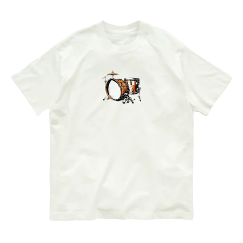 シンプルdrum Organic Cotton T-Shirt