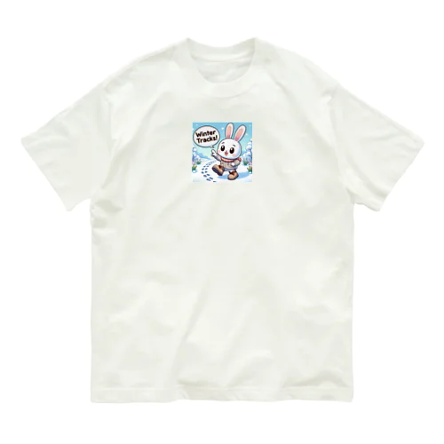 PONPONウサギ Organic Cotton T-Shirt