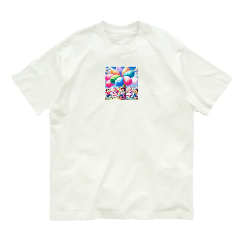 子供たちと喜び オーガニックコットンTシャツ