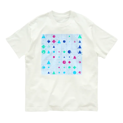 Polygonal Fusion オーガニックコットンTシャツ