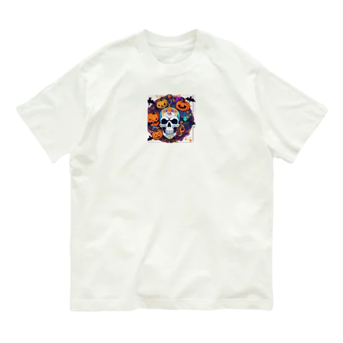 "ハロウィン＆スカルヘッド スタイリッシュコレクション" Organic Cotton T-Shirt