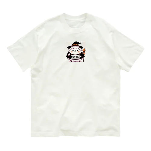 ハロウィン羊 Organic Cotton T-Shirt