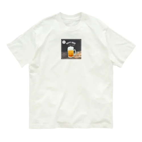 BEER-ビール オーガニックコットンTシャツ