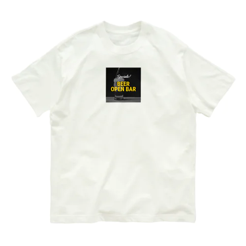 BEER-ビール Organic Cotton T-Shirt