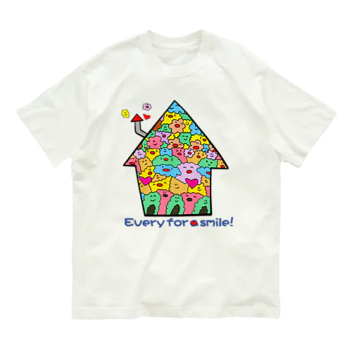 every for a smile オーガニックコットンTシャツ