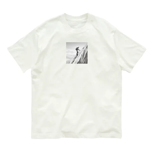 登山 オーガニックコットンTシャツ