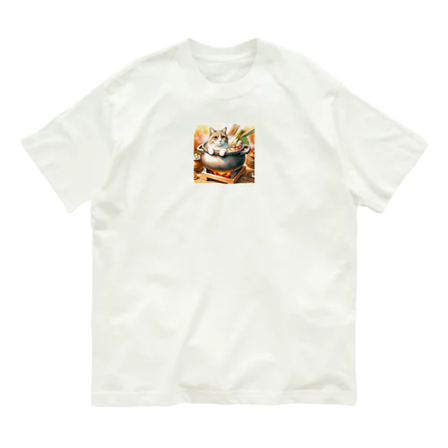 ねこにおでん オーガニックコットンTシャツ