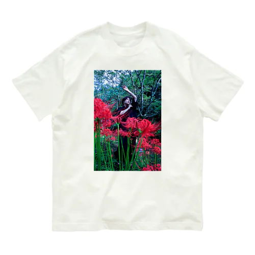 彼岸花 Organic Cotton T-Shirt