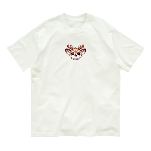 エゾシカくん Organic Cotton T-Shirt