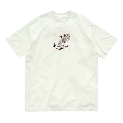 こぼれるアイデア Organic Cotton T-Shirt