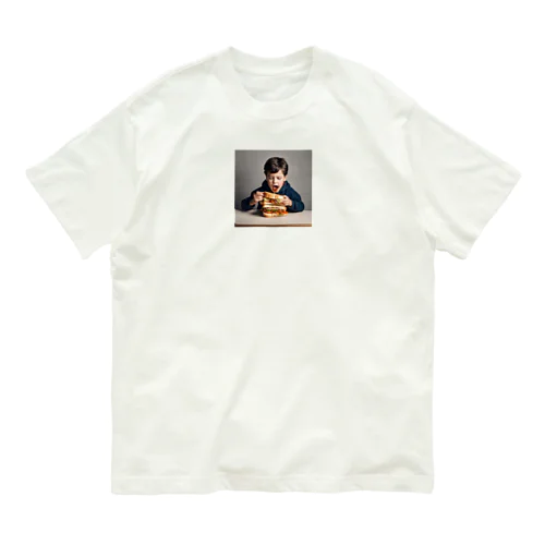 ホットサンド少年 Organic Cotton T-Shirt