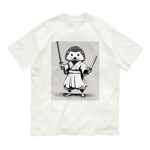 和服を着たハリネズミ Organic Cotton T-Shirt