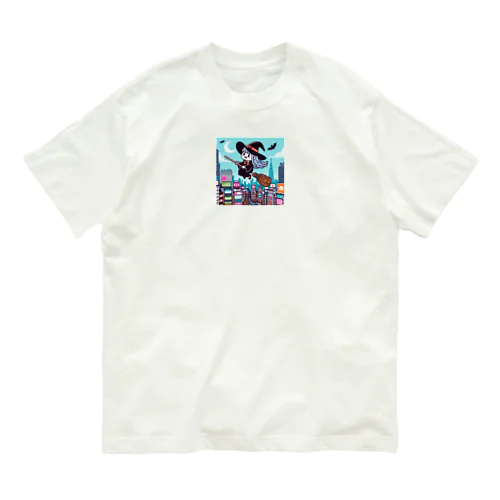 魔女×ハロウィン オーガニックコットンTシャツ