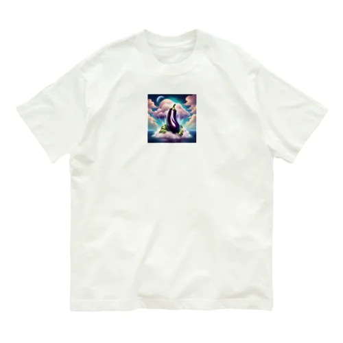 なすび君臨 Organic Cotton T-Shirt