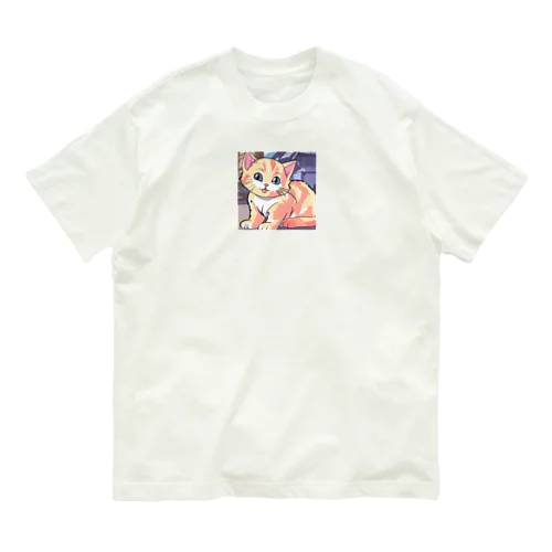 かわいい子猫グッズ Organic Cotton T-Shirt