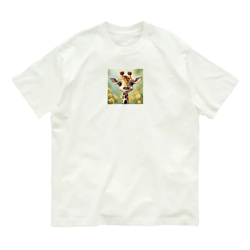 幸せのキリン Organic Cotton T-Shirt