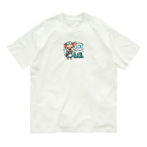 看護師チワワ９ Organic Cotton T-Shirt