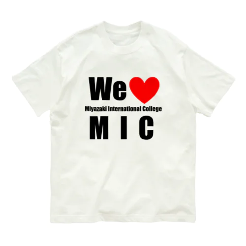 MIC同窓会ロゴ Organic Cotton T-Shirt