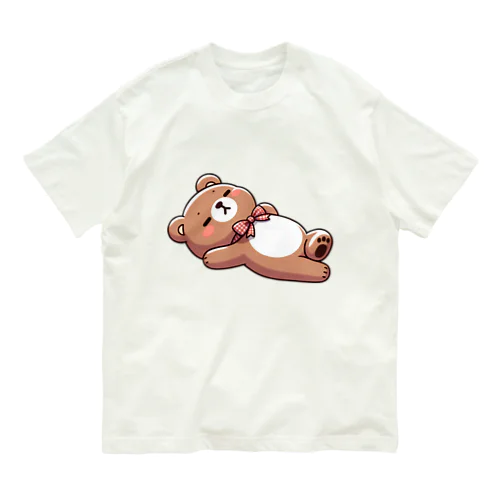 のんびりクマ君🧸 Organic Cotton T-Shirt