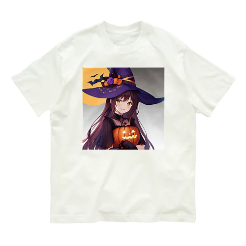 魔女っ子　ハロウィン Organic Cotton T-Shirt