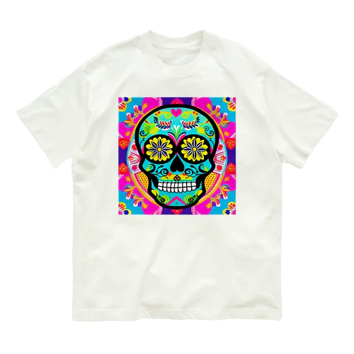 sugarskull オーガニックコットンTシャツ