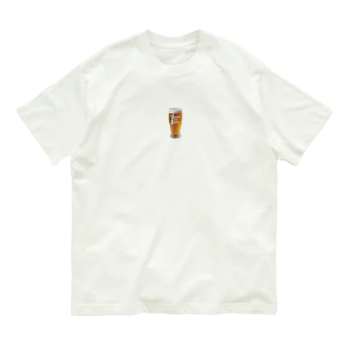 ビールに　ありがとう オーガニックコットンTシャツ