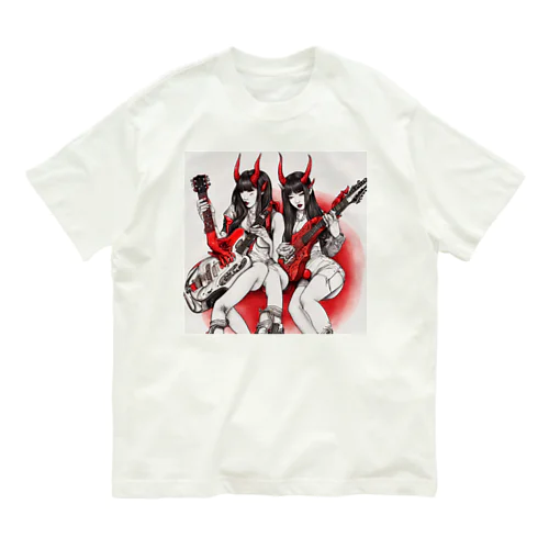 赤デビル女ダ・ゾーン Organic Cotton T-Shirt