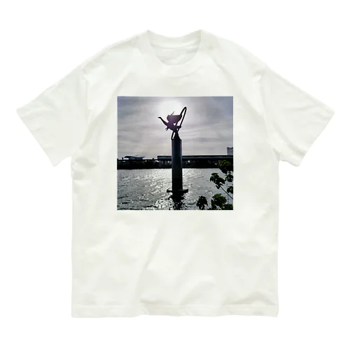 八百万の果実オリジナル、パワースポットスピリチュアル(瀬織津姫) Organic Cotton T-Shirt