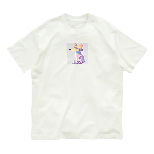 かっこいい犬のグッズ オーガニックコットンTシャツ