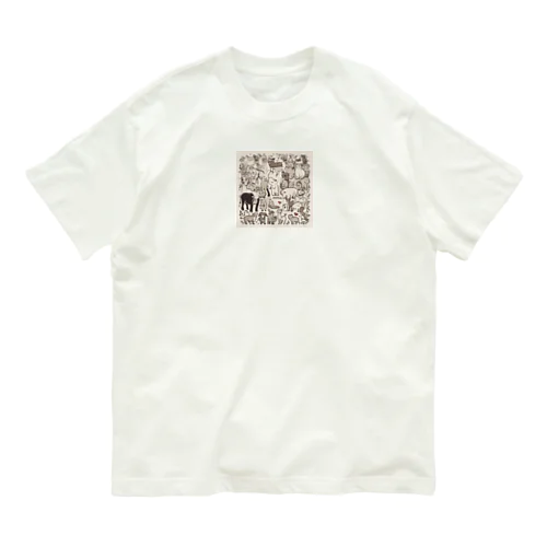 animals❤️ オーガニックコットンTシャツ