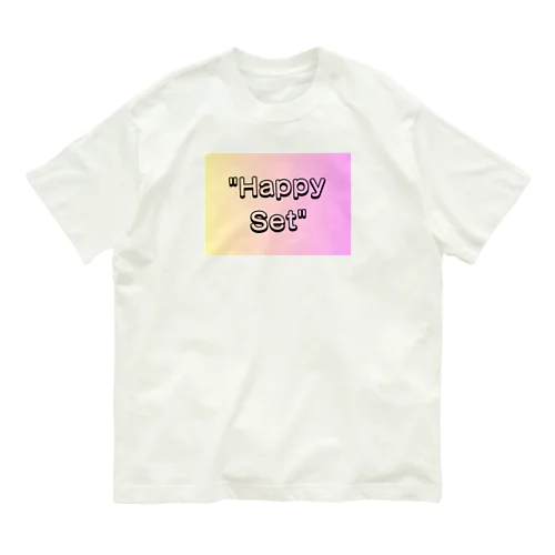 "Positive Thinking" オーガニックコットンTシャツ