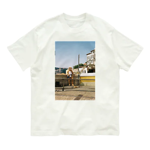 街とギターとぬいぐるみ Organic Cotton T-Shirt