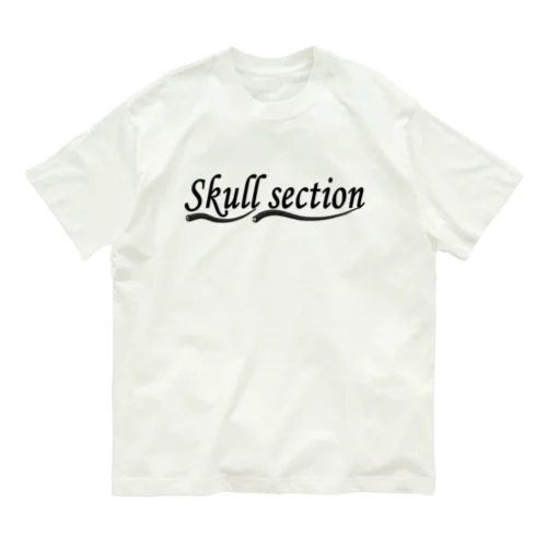 Skull sectionのロゴ オーガニックコットンTシャツ