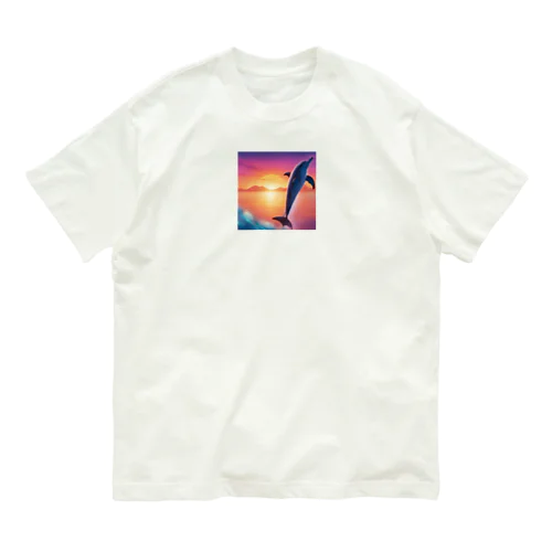 イルカさん Organic Cotton T-Shirt