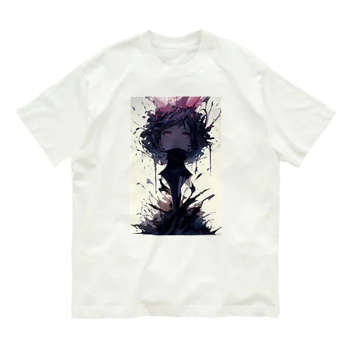 闇に落ちた美女 Organic Cotton T-Shirt