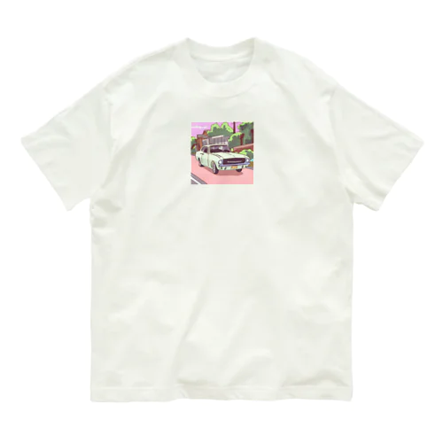 かわいいアメ車 Organic Cotton T-Shirt