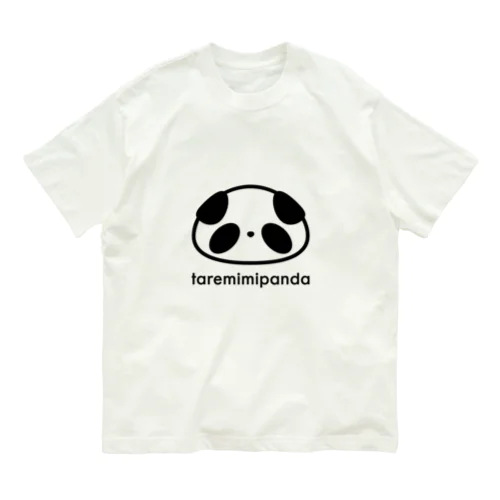 たれみみパンダ Organic Cotton T-Shirt