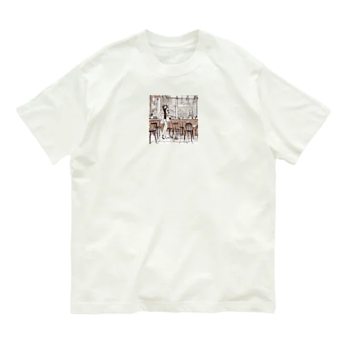 秋のファッション オーガニックコットンTシャツ