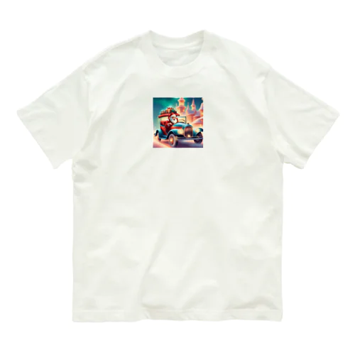 サンタがやってきた Organic Cotton T-Shirt