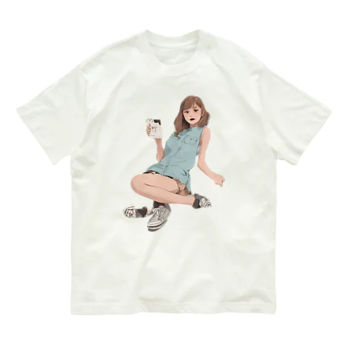 マシュロ　マシェリ Organic Cotton T-Shirt