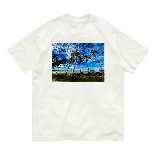 ランカウイ島のビーチ Organic Cotton T-Shirt