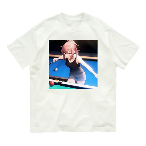 トリックビリヤード　桃奈 オーガニックコットンTシャツ